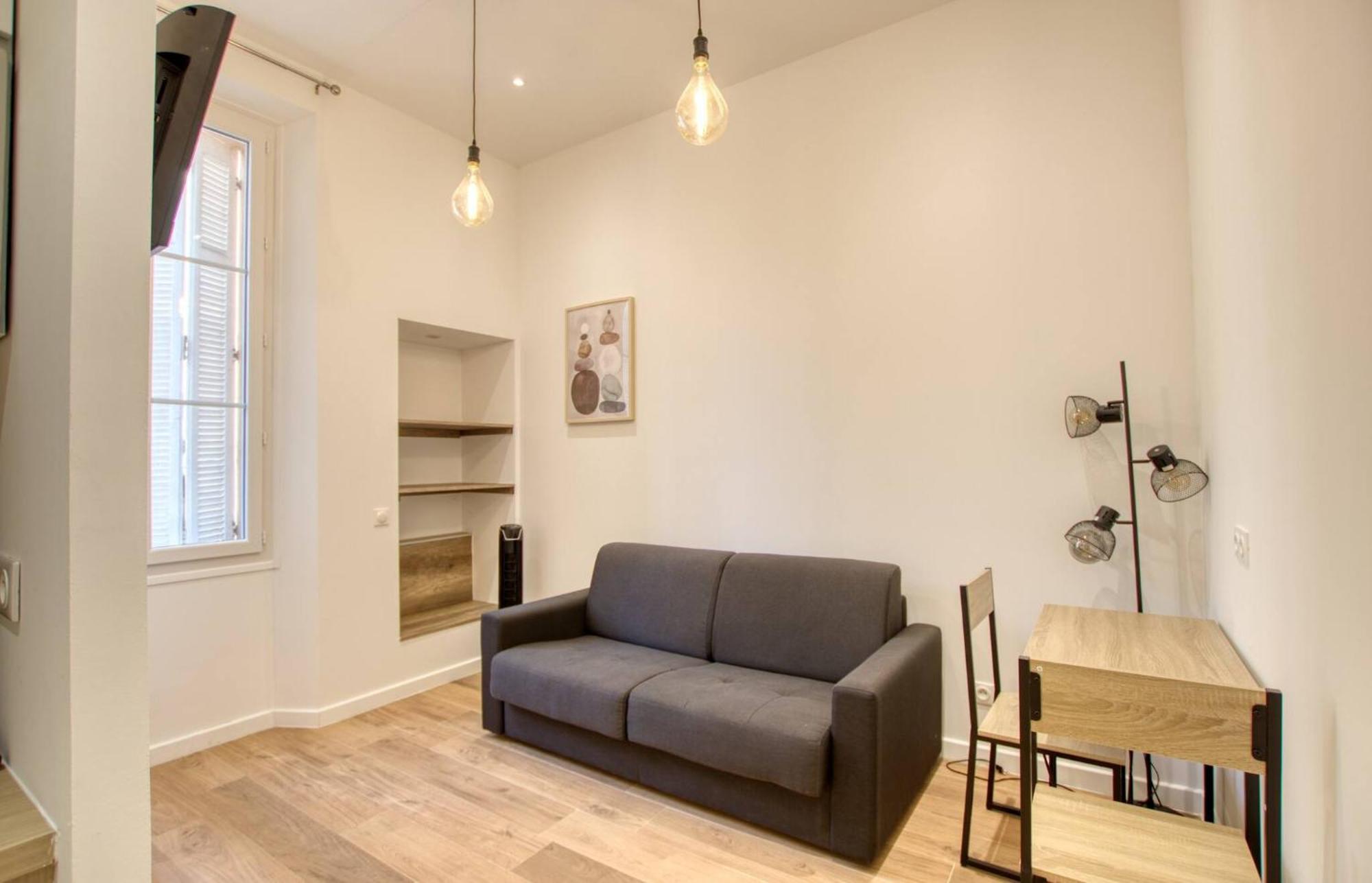 Elegant Studio Moderne Wifi Proche Suquet - Limestay Cannes Kültér fotó